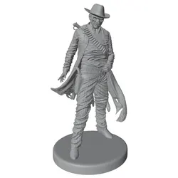 Kit de figura de resina sin pintar para montar, escala 1:24