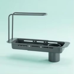 Organizador fregadero telescópico extensible secado rápido