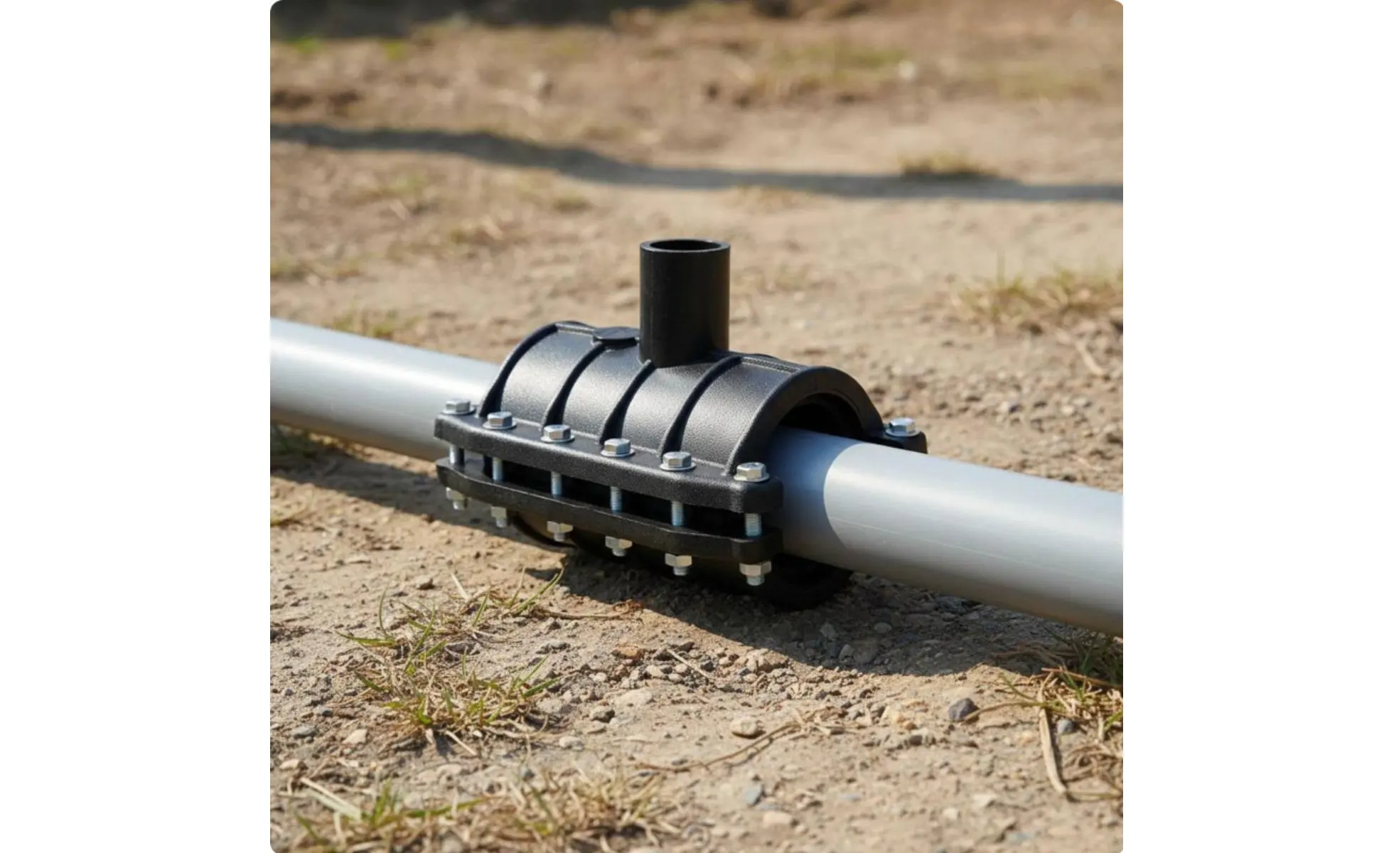 Herraje de HDPE para sellado atornillado