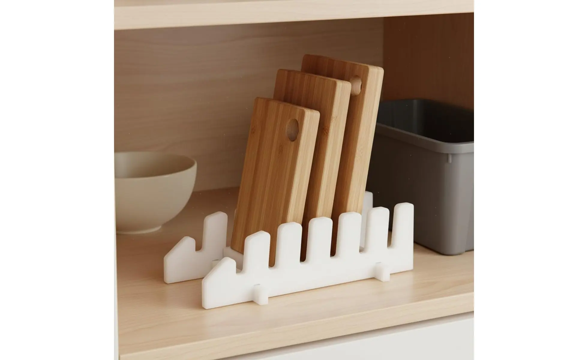Estante multicompartimento para cocina