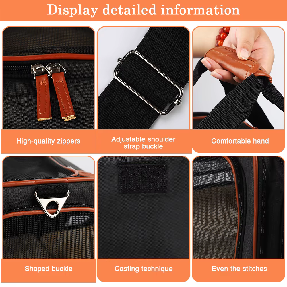 Bolsillos prácticos para accesorios