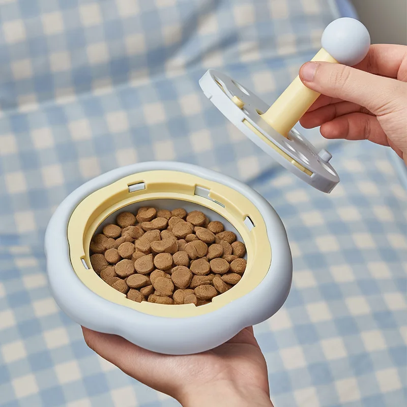 Juguete rompecabezas dispensador para gatos y perros – comida lenta - imagen 2