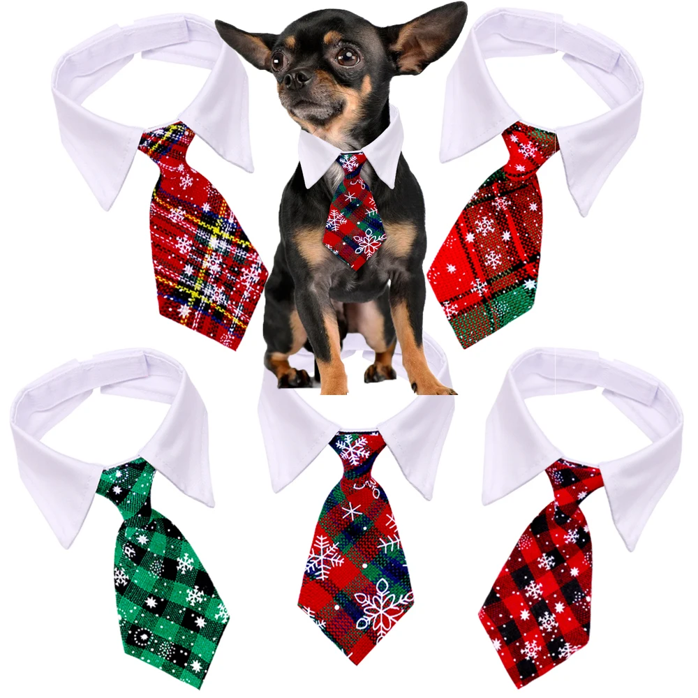 Corbatas navideñas para perros y gatos – Accesorios festivos