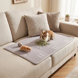 Almohadilla impermeable absorbente para conejos y hámsters