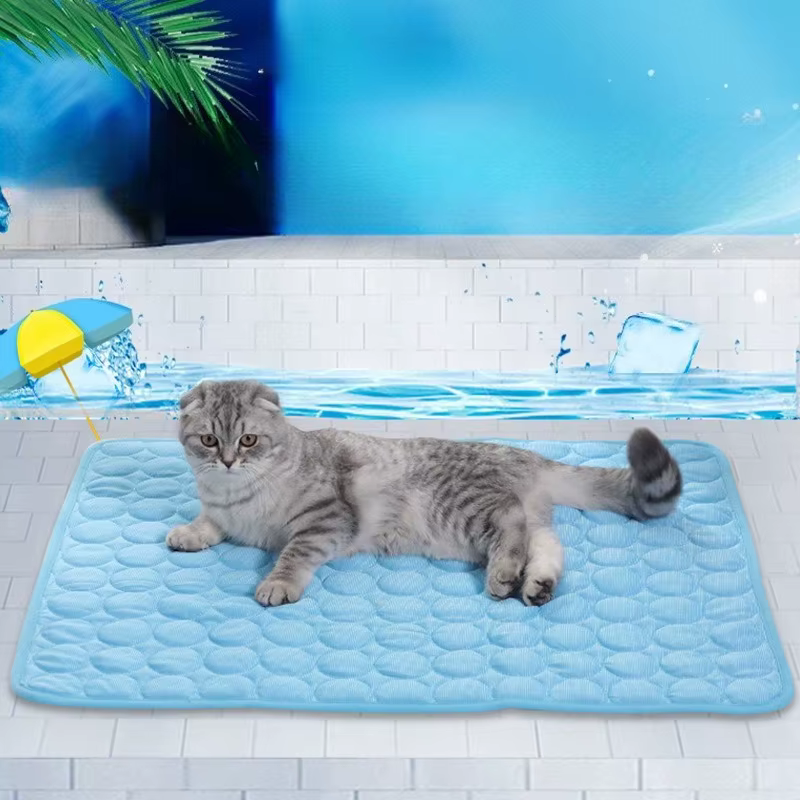 Alfombra refrescante para gatos y perros: almohadilla de hielo lavable - imagen 3