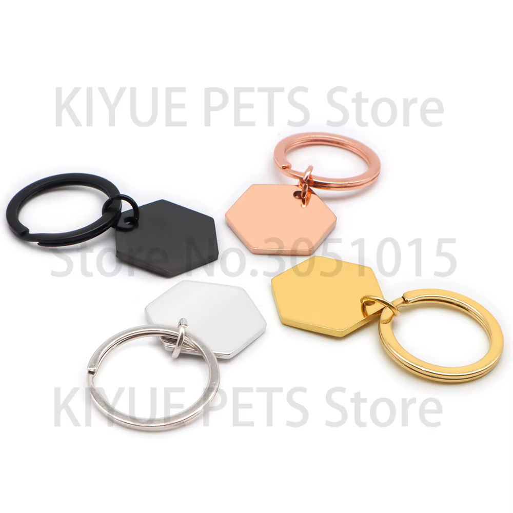 Chapas identificación personalizadas acero inoxidable para gato y perro - imagen 5