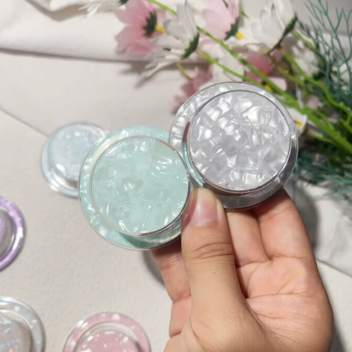 Soporte magnético para teléfono concha brillante para gatos y perros - imagen 4