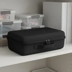 Soporte organizador portátil para taladro inalámbrico con bolsillo de malla