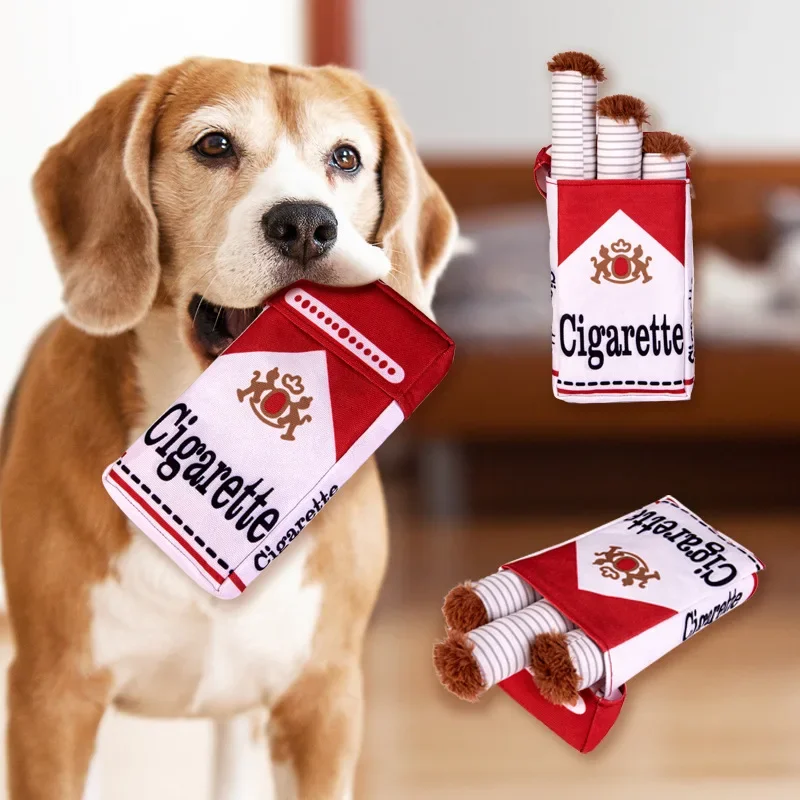 Juguete de peluche interactivo con sonidos para perros, masticar - imagen 3