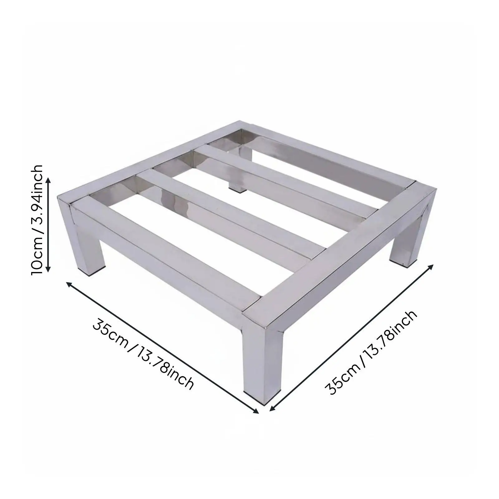 Base organizadora acero inoxidable para electrodomésticos y plantas - imagen 4