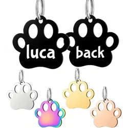 Placa identificación personalizada para perro – Nombre y teléfono grabados