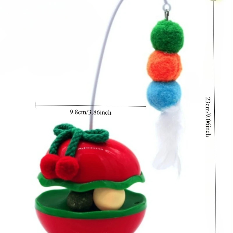Juguete interactivo con plumas para juego