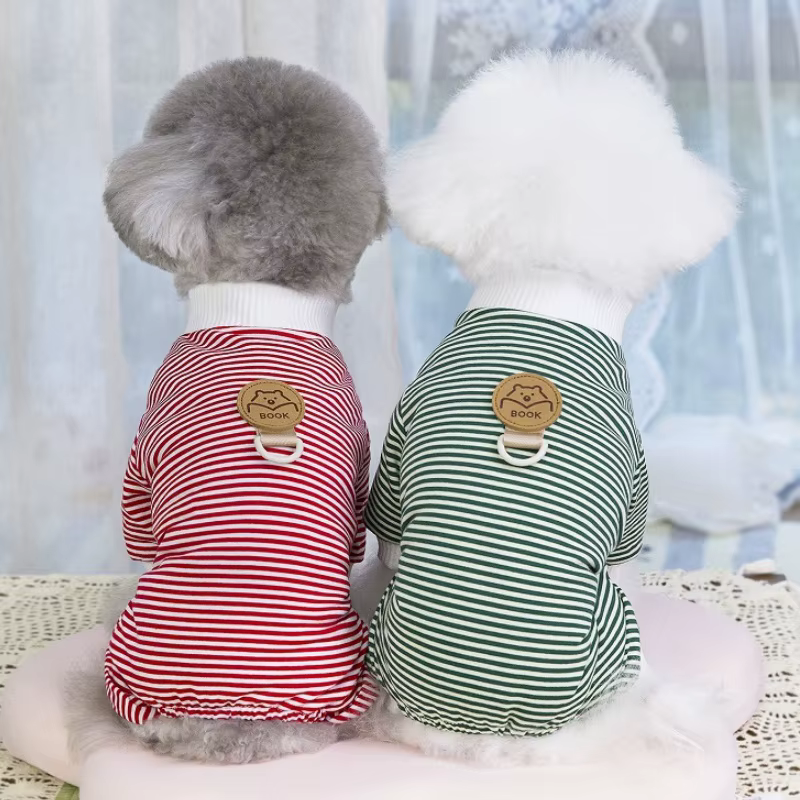 Mono cálido estampado oso para perros pequeños y gatos - imagen 4