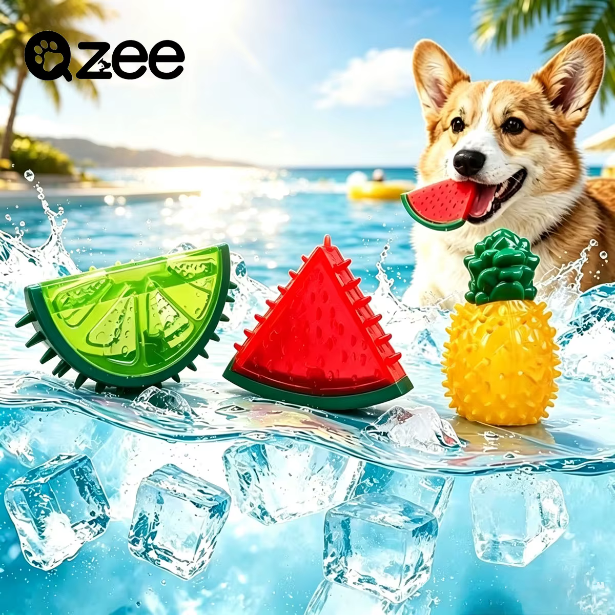 Juguetes refrescantes para perros pequeños y medianos – Alivio del calor verano