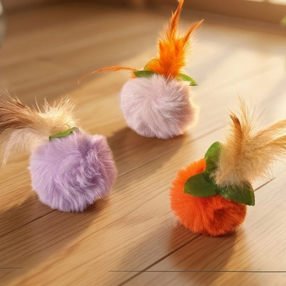 Set de Juguetes Interactivos para Gatos – Varitas, Pelotas y Campana - imagen 2