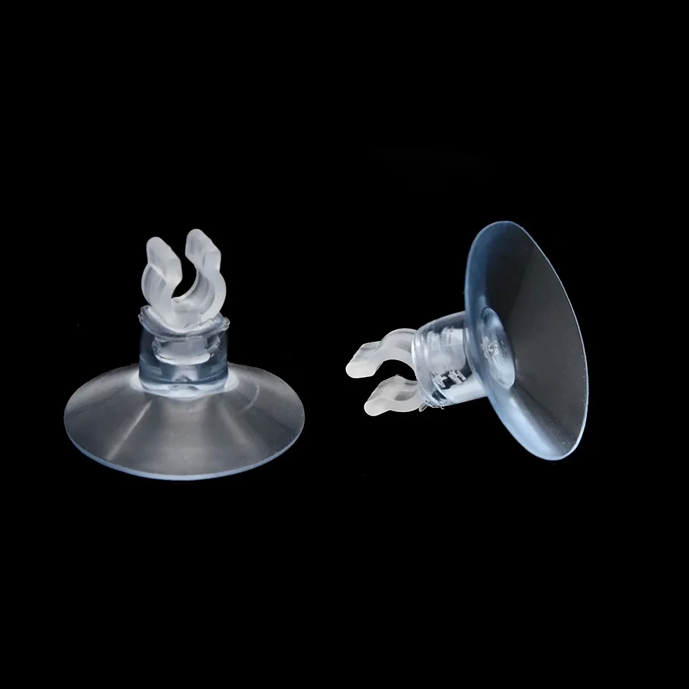 Ventosas acuario goma soportes mangueras y tubos aire – Pack 10 - imagen 4