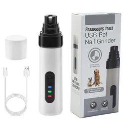 Cortauñas eléctrico automático para perros y gatos, manicura segura