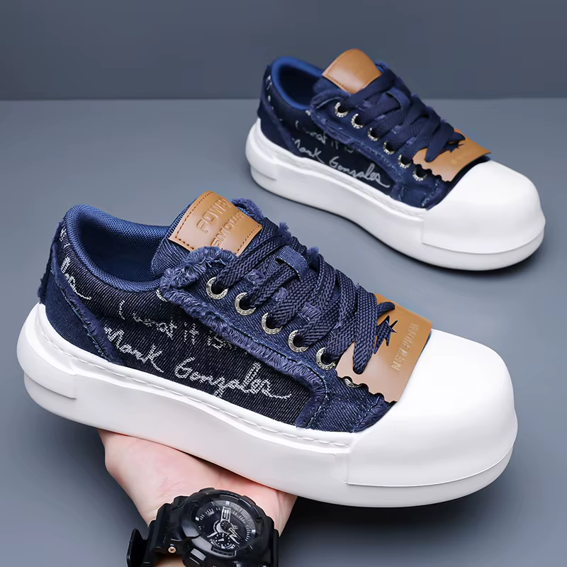 Zapatillas deportivas casuales para hombre, estilo mocasín transpirable - imagen 5