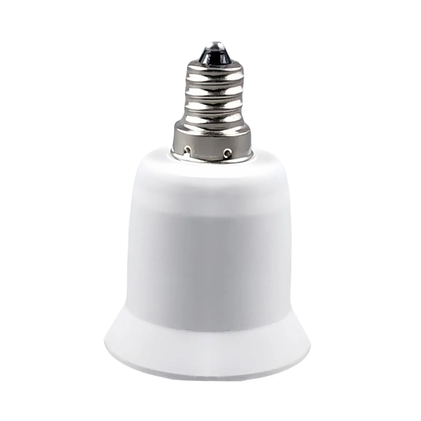 Adaptador Bombilla E12 a E27 – Convertidor Base Lámpara Hogar - imagen 2