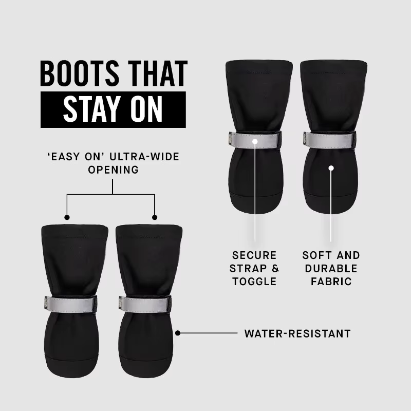 Botas en uso durante paseo