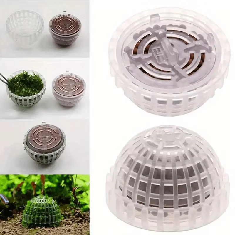 Bola de musgo para acuario - Biofiltro natural para peces - imagen 5