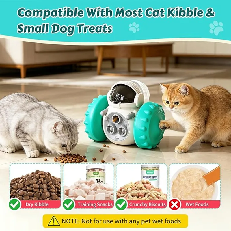 Juguete dispensador interactivo de golosinas para gatos y perros - imagen 4