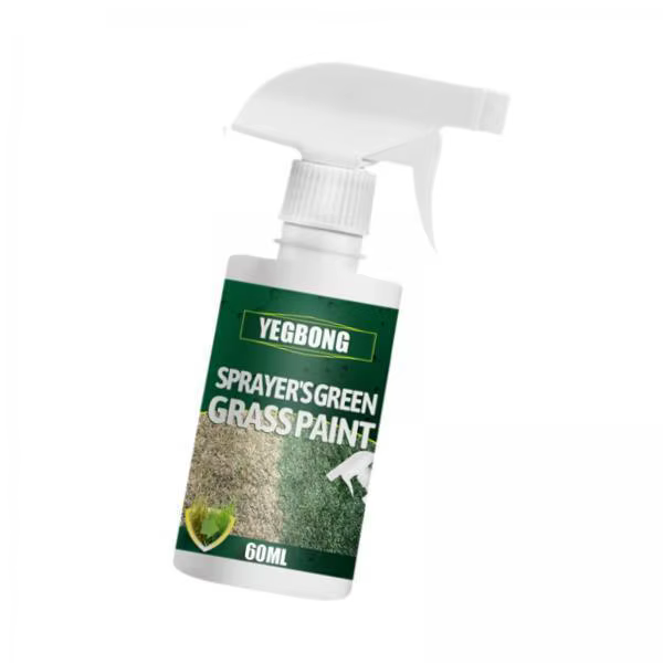 Spray para teñir el césped de verde a base de agua