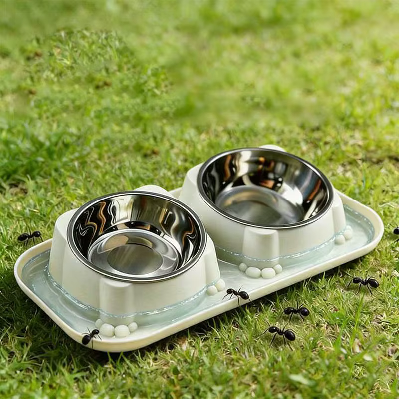 Cuenco antivuelco antideslizante para perros y gatos: comida y agua - imagen 2