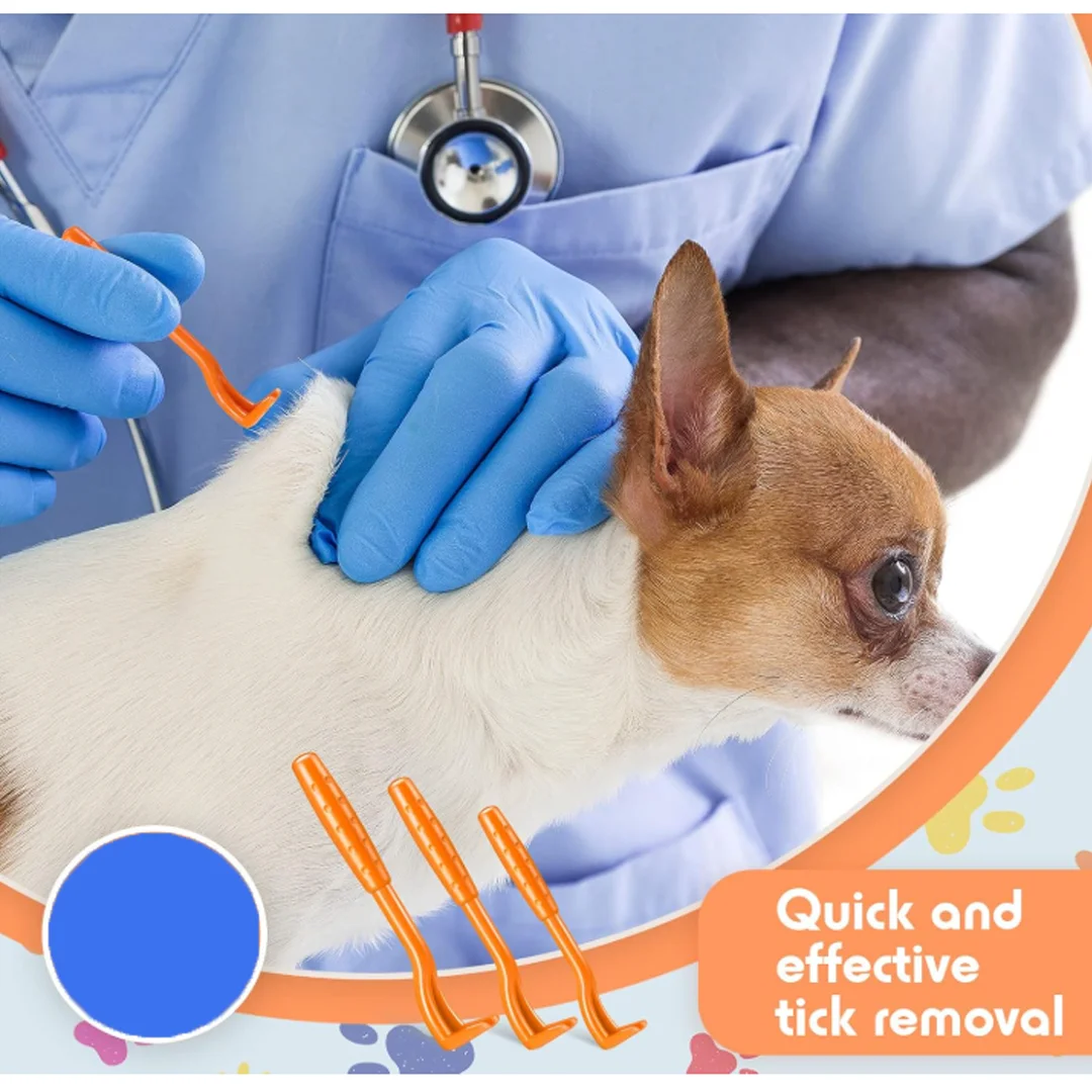 Pinzas antiparasitarias para eliminar pulgas y garrapatas en gatos y perros - imagen 4