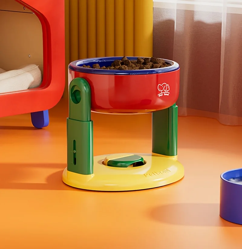 Cuenco elevado para gatos