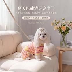 Mono primavera-verano para perros pequeños y medianos – Con bolsillos