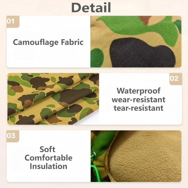 Guía de medición de perro con cinta métrica