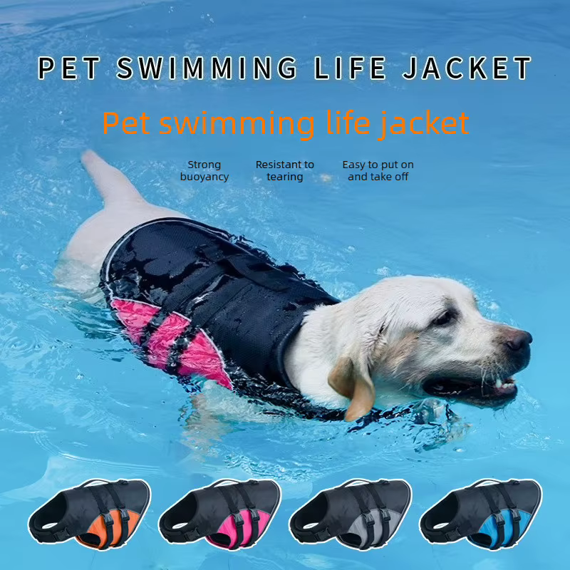 Chaleco salvavidas reflectante ajustable para perros y gatos - imagen 5