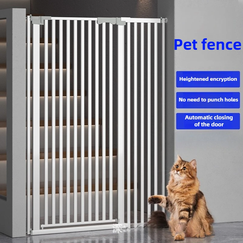 Barrera de puerta para gatos y perros – Montaje sin taladrar - imagen 4