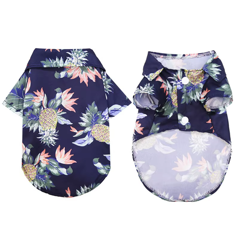 Camisa Hawaiana de Verano para Perro y Gato – Ropa de Playa - imagen 5
