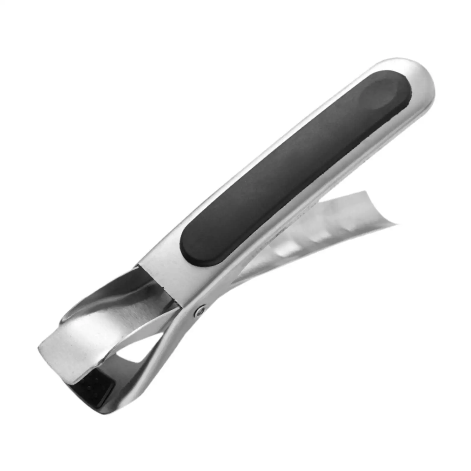 Pinza para sartenes y platos resistente al calor con almohadillas de silicona
