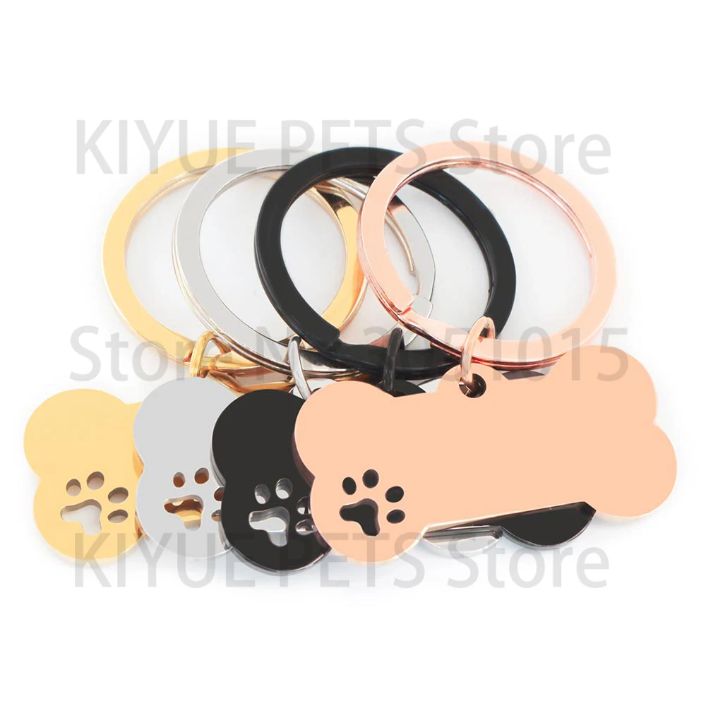 Placa de Identificación Personalizada con Grabado para Perros y Gatos - imagen 2