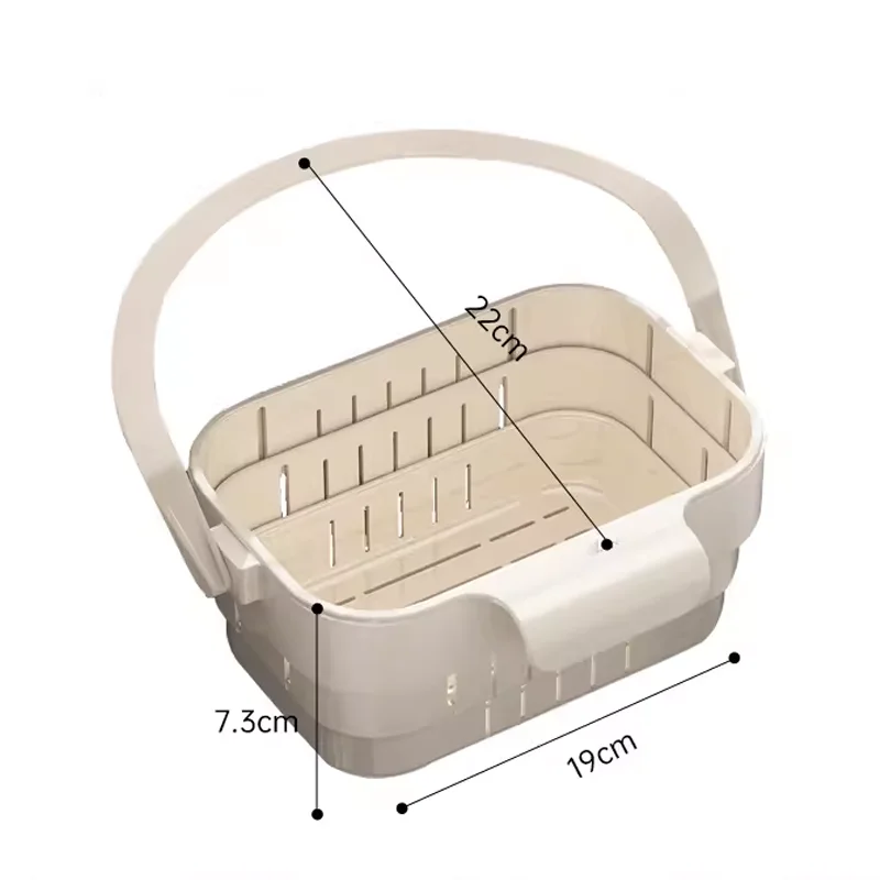 Colador plegable y expandible para fregadero, cesta filtradora - imagen 4