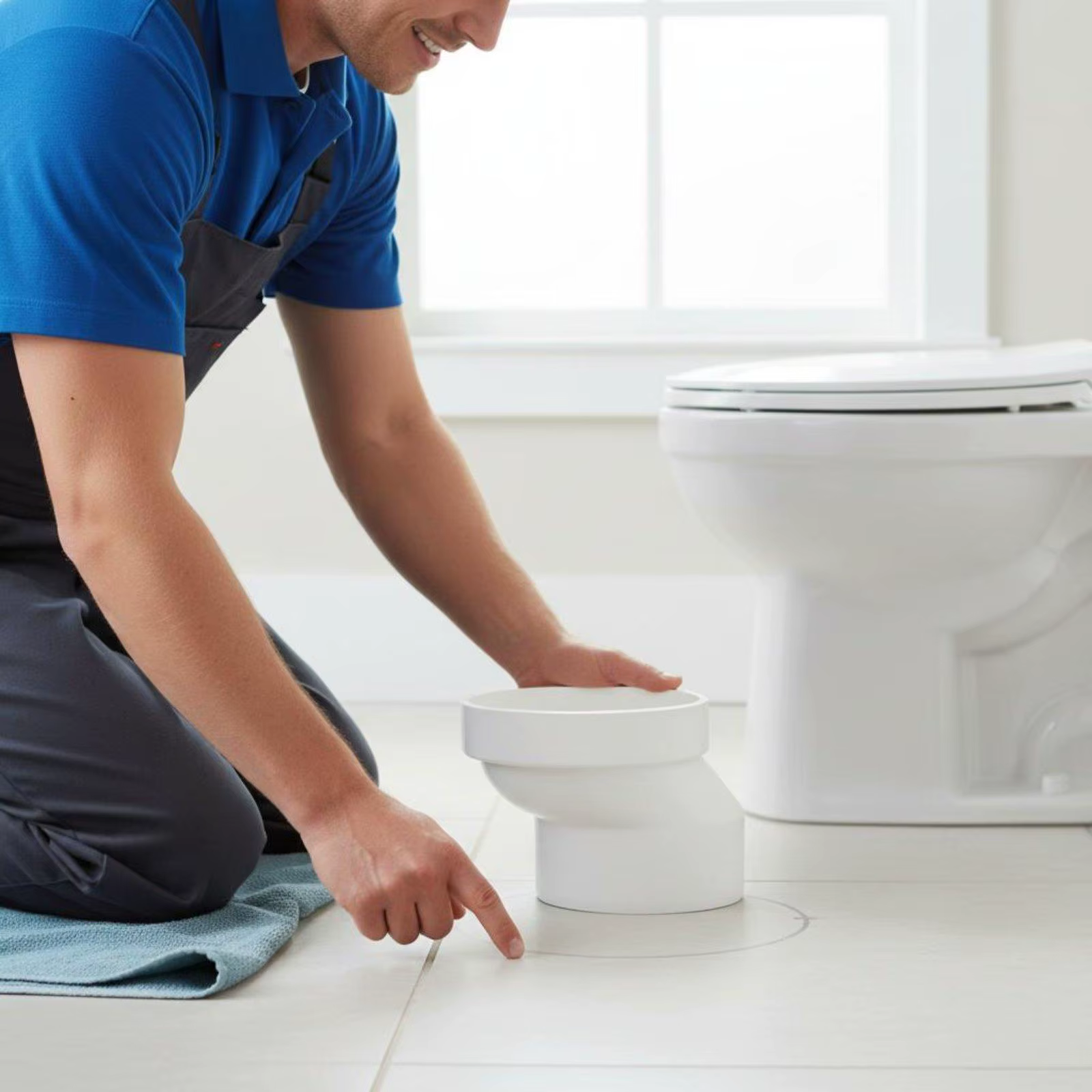 Empaque y contenido del adaptador de PVC