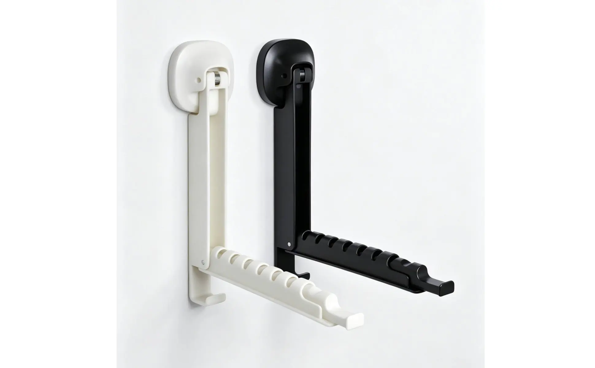 Colgador de lavandería con ventosas en pared