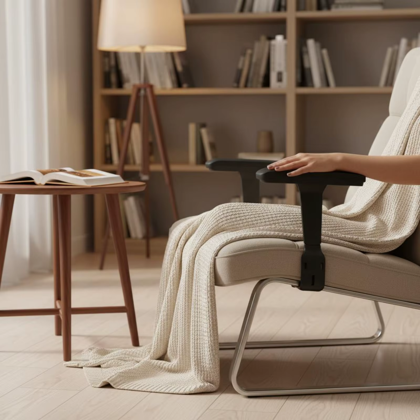 Reposabrazos ajustables acolchados para silla, repuesto gatos y perros - imagen 5