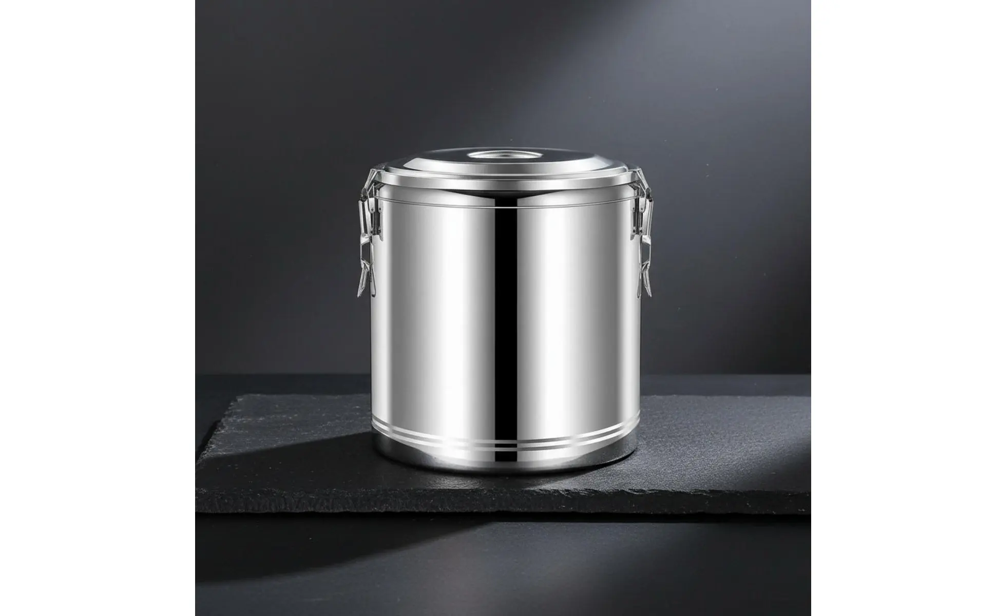 Contenedor térmico de acero inoxidable para buffets