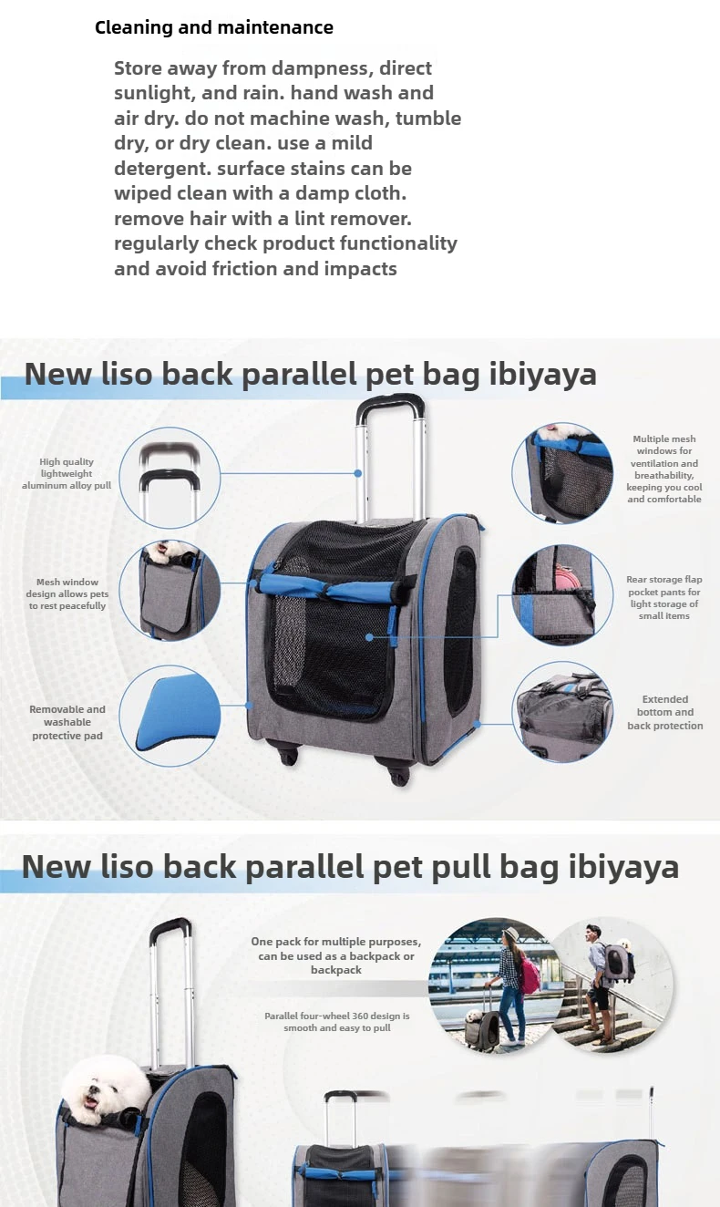 Bolsa portable con ventana transparente