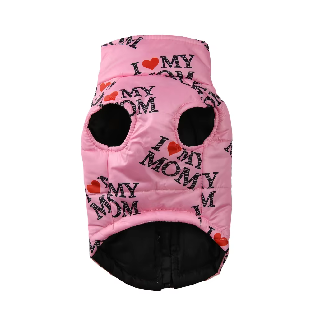 Ropa tipo abrigo para caniche en miniatura