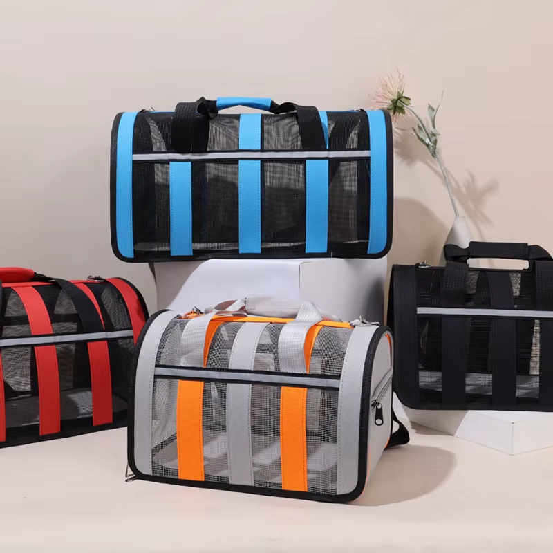 Transportín transpirable para gatos y perros pequeños – Bolsa de exterior verano - imagen 3