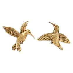 Adorno de pared con pájaros de resina: decoración elegante