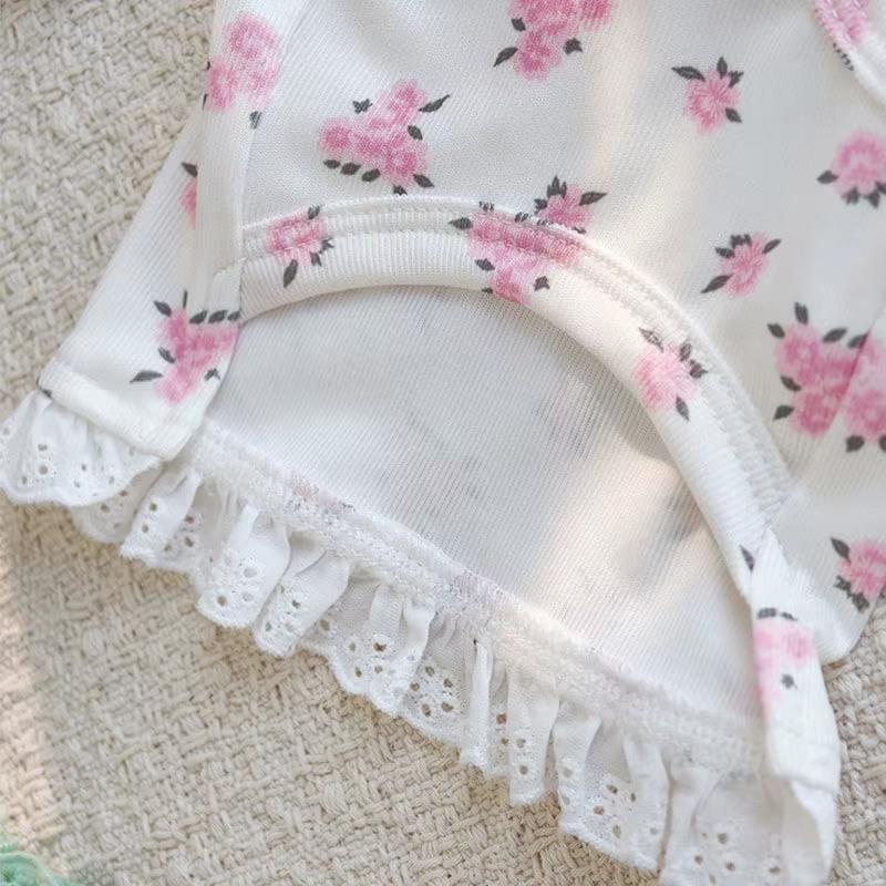 Vestido floral de verano para perros: Chihuahua, Yorkshire y Caniche - imagen 4