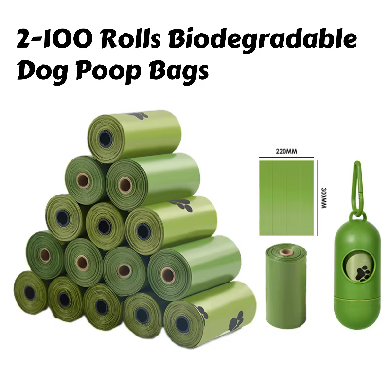 Bolsas biodegradables para excrementos de perro a prueba de fugas - imagen 4