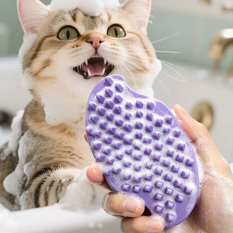 Cepillo de baño resistente al agua para mascotas