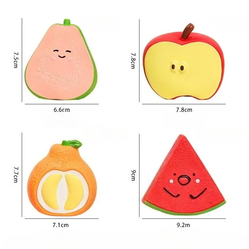 Juguete masticable de látex con sonido para perros: fruta dental - imagen 3